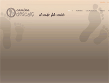 Tablet Screenshot of camina-descalc.com